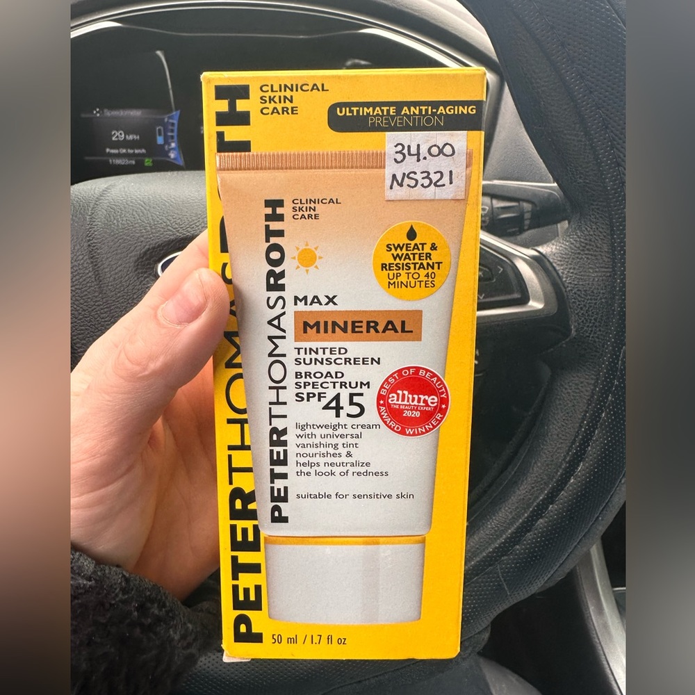 Peter Thomas Roth tinted sunscreen